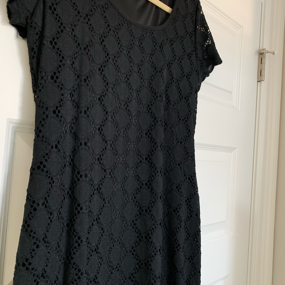 Black Lace Dress - Picture 2 of 4